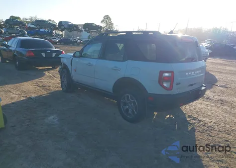 2023 Ford Bronco Sport Badlands z USA, uszkodzony, nr VIN 3FMCR9D92PRE06402